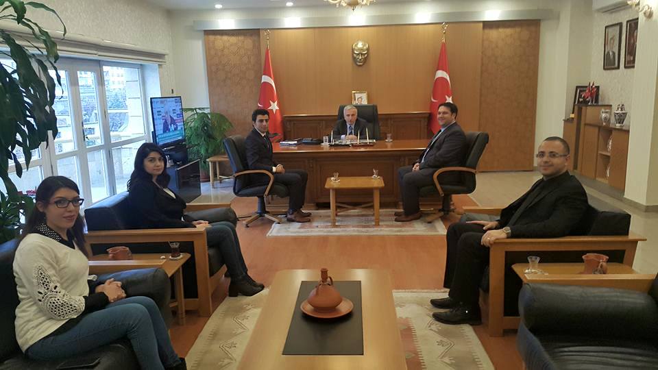KAYSERİ VALİMİZ SN. SÜLEYMAN KAMÇI, KOCASİNAN KAYMAKAMI SN. ALİ CANDAN VE KAYSERİ BARO BAŞKANI SN. CAVİT DURSUN`U MAKAMLARINDA ZİYARET ETTİK