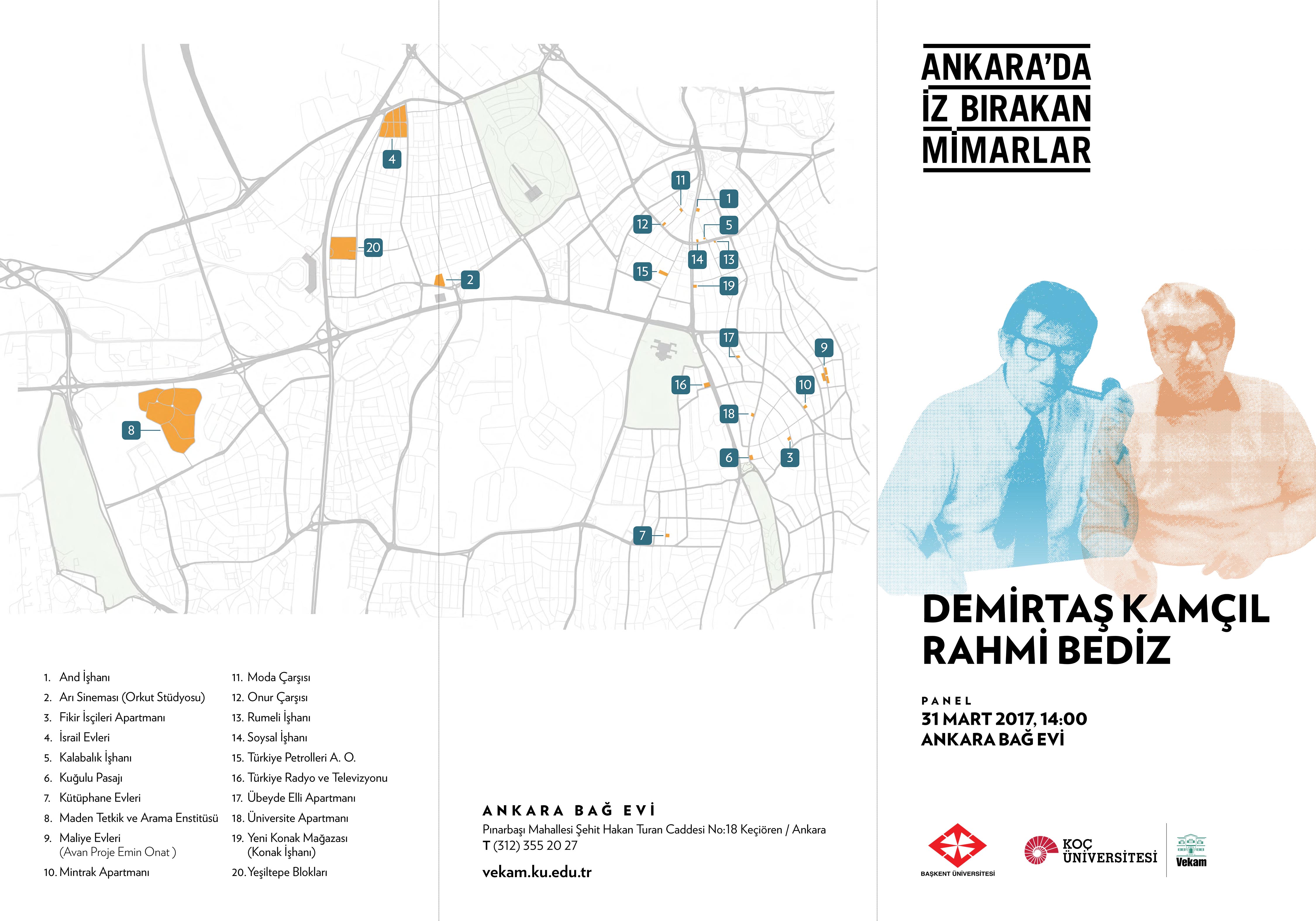 ANKARA`DA İZ BIRAKAN MİMARLAR PANELİ