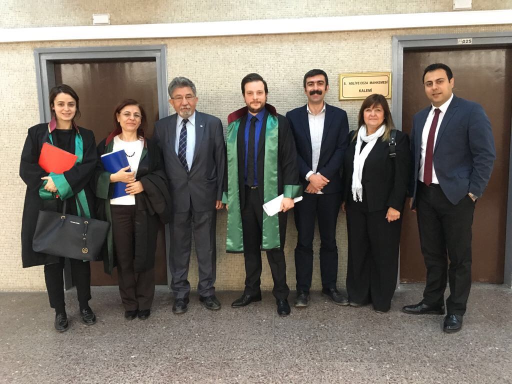 MELİH GÖKÇEK`İN HAKKIMIZDA AÇTIĞI İFTİRA DAVASININ İLK DURUŞMASI GÖRÜLDÜ 