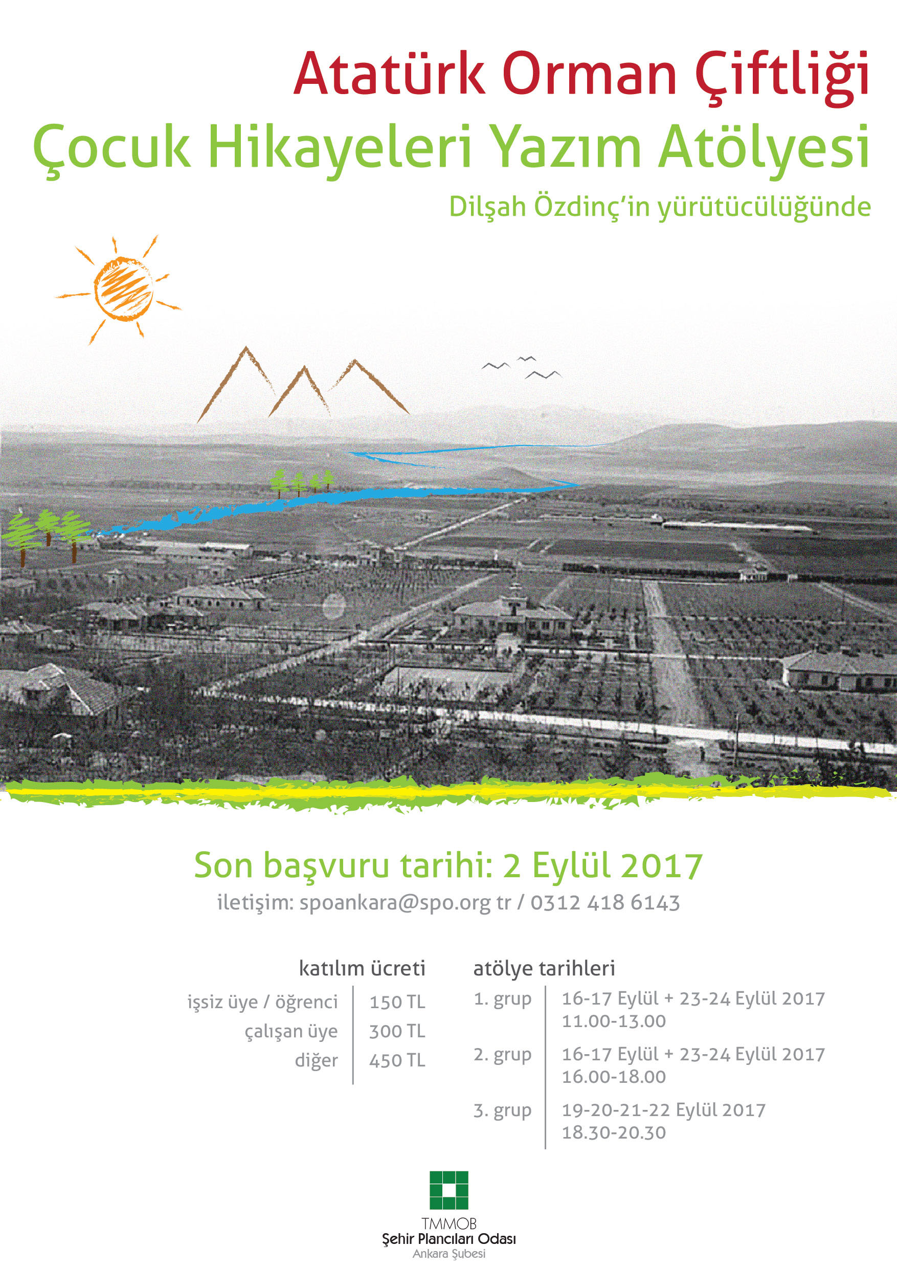 ATATÜRK ORMAN ÇİFTLİĞİ ÇOCUK HİKAYELERİ YAZIM ATÖLYESİ