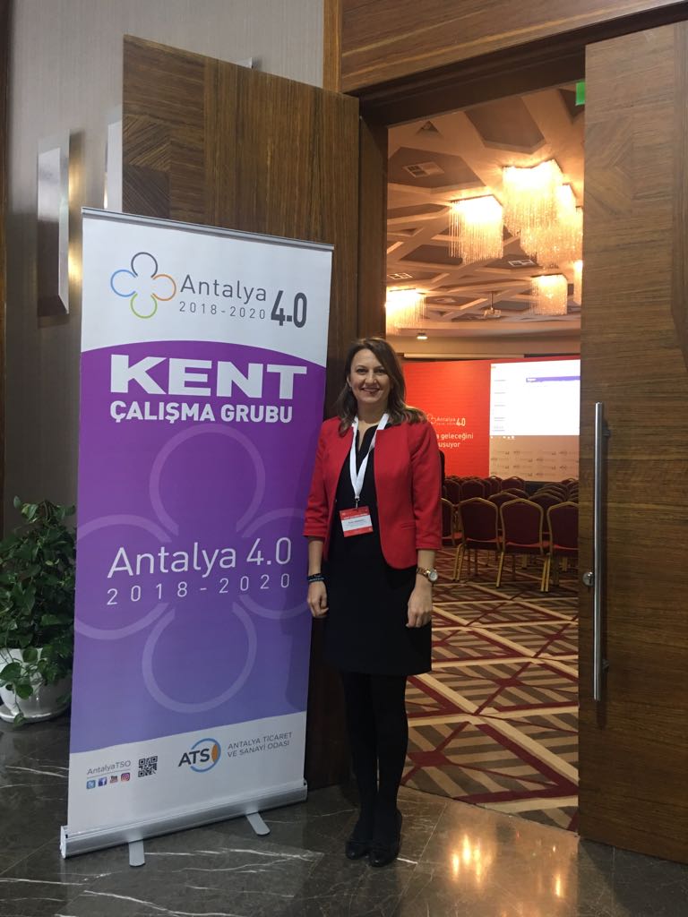 ``ANTALYA 4.0 PROJESİ`` TOPLANTISINA ŞUBE BAŞKANIMIZ DR. EBRU MANAVOĞLU KATILMIŞTIR.