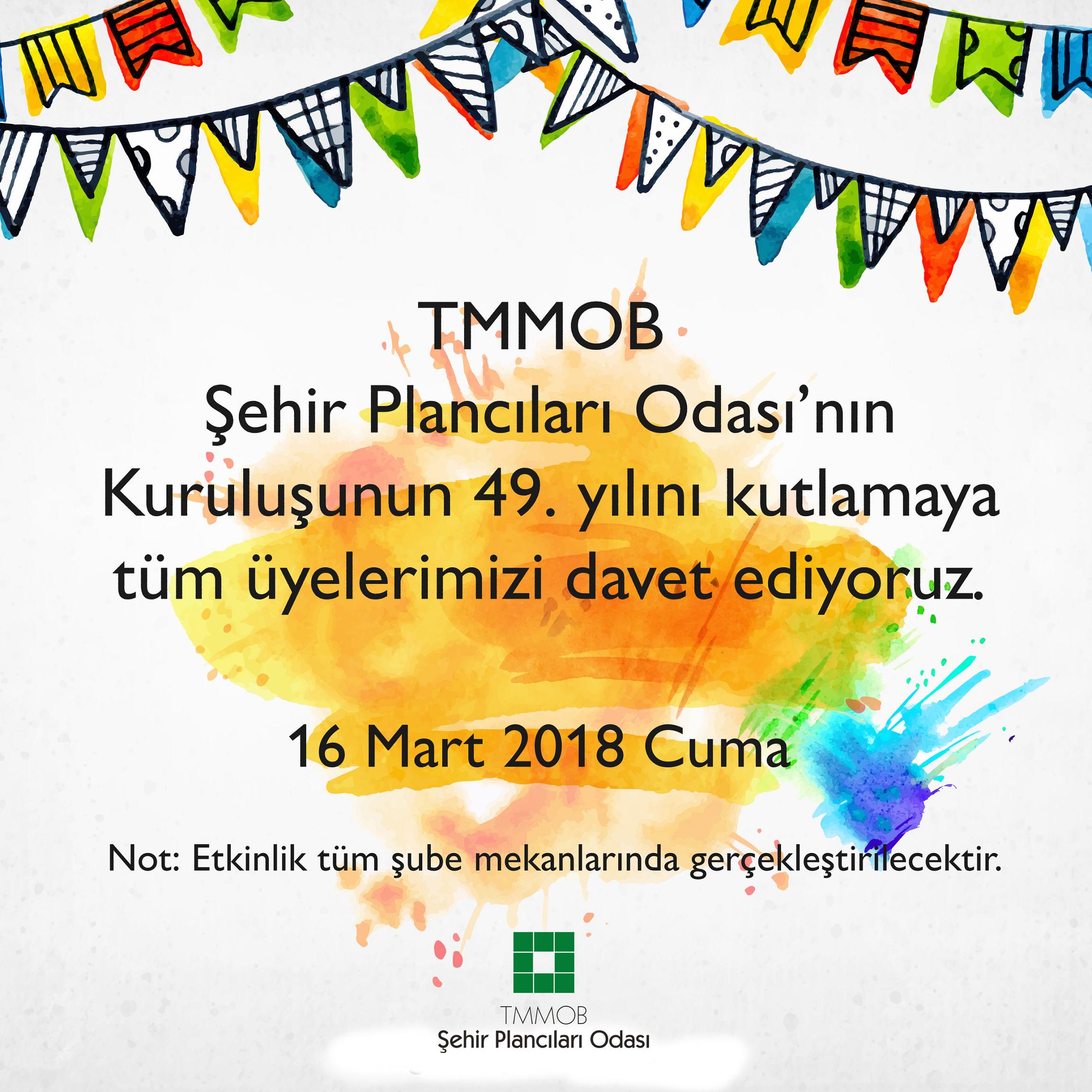 ODAMIZIN KURULUŞUNUN 49. YILINI KUTLUYORUZ!