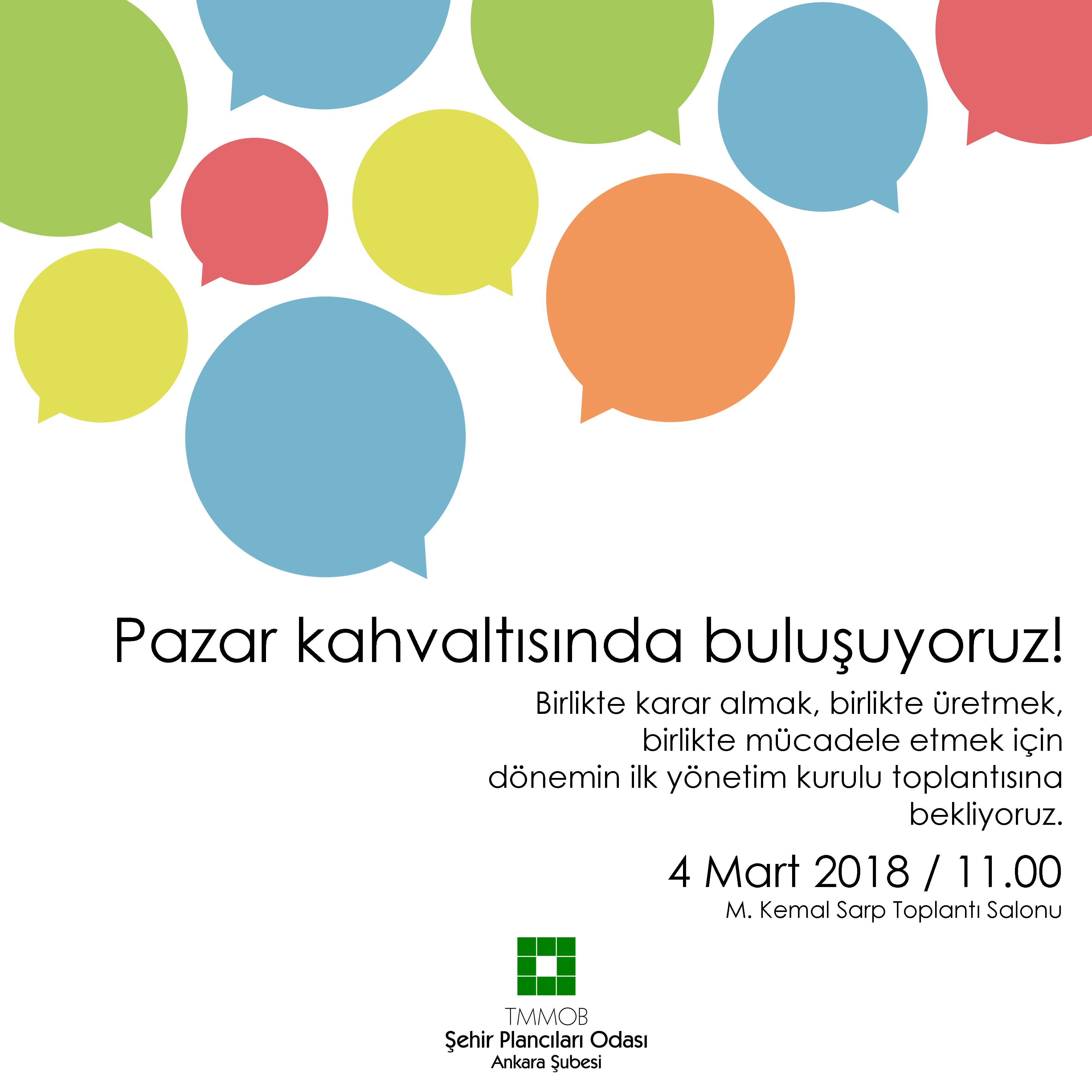 ŞUBEMİZ 10. DÖNEM İLK YÖNETİM KURULU TOPLANTISI