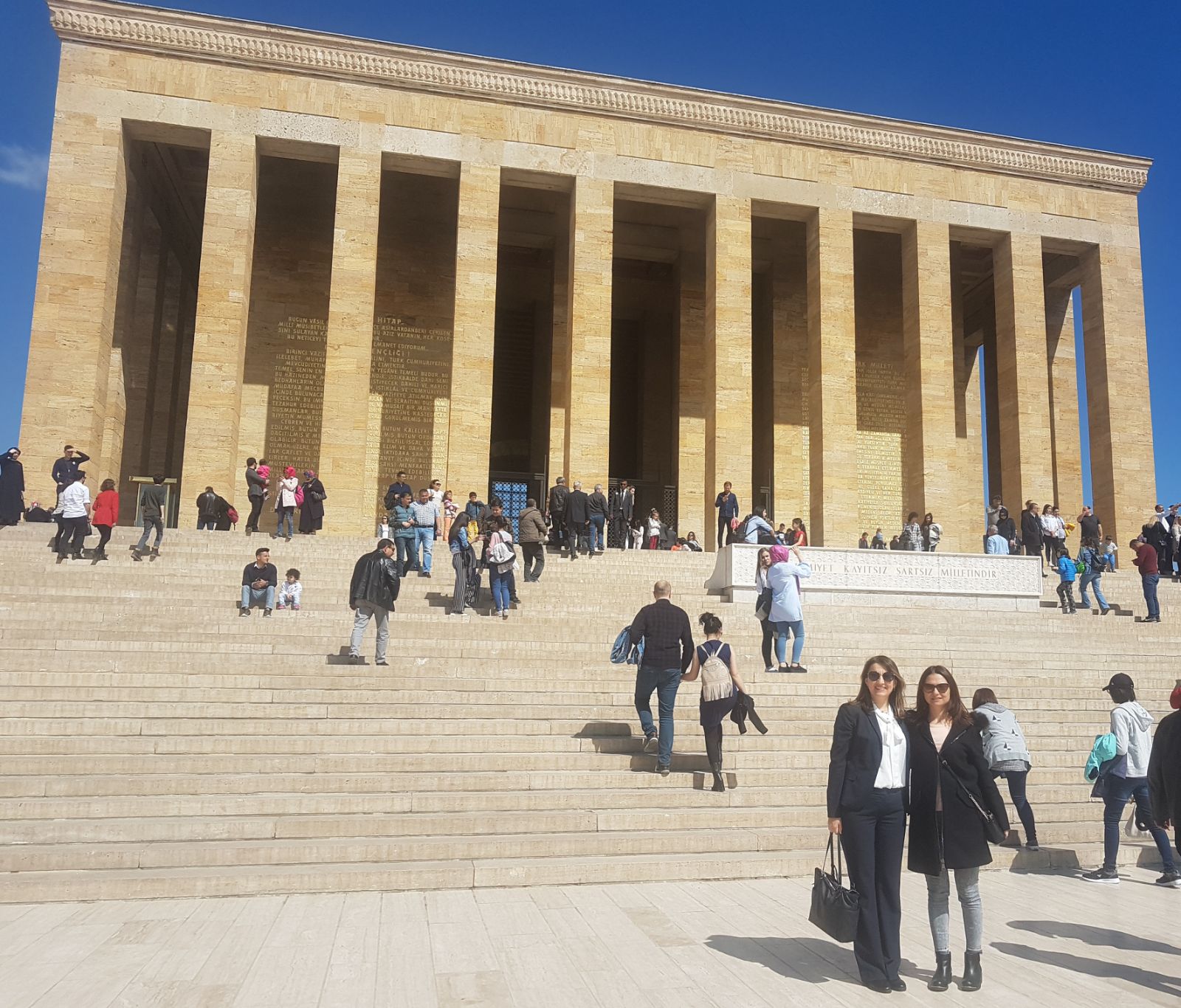 ANITKABİR ZİYARETİNDE BULUNULDU.