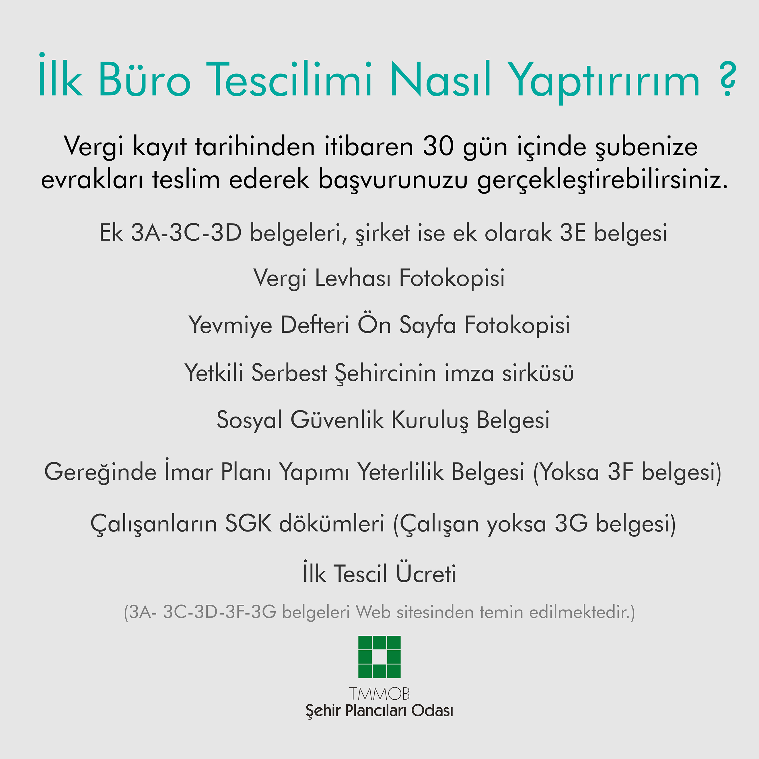 İLK BÜRO TESCİLİMİ NASIL YAPTIRIRIM ?