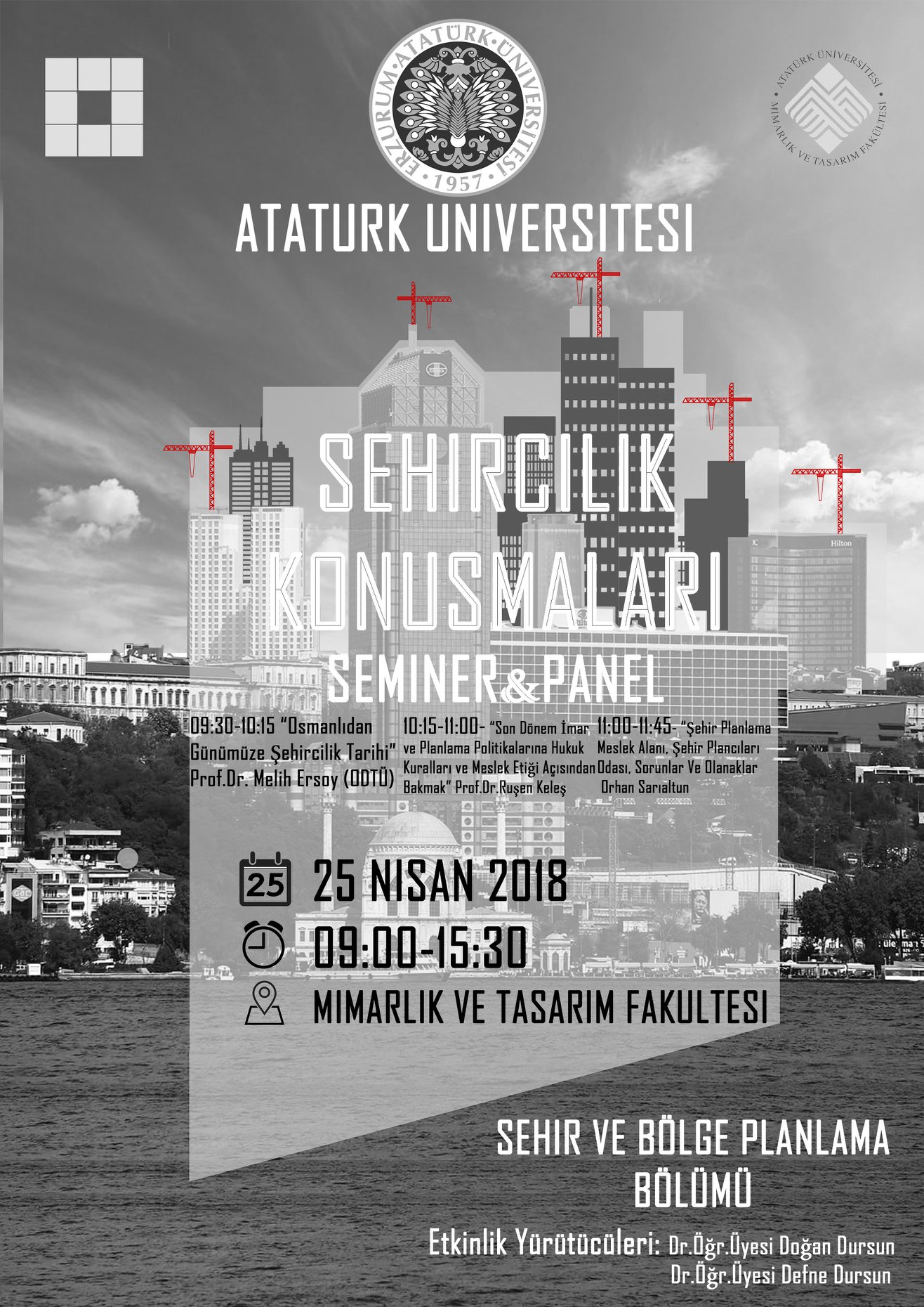 "ŞEHİRCİLİK KONUŞMALARI"