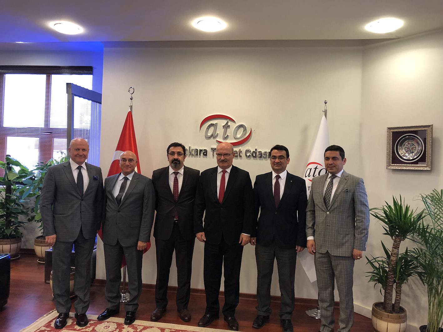 ANKARA TİCARET ODASI İLE GÖRÜŞME