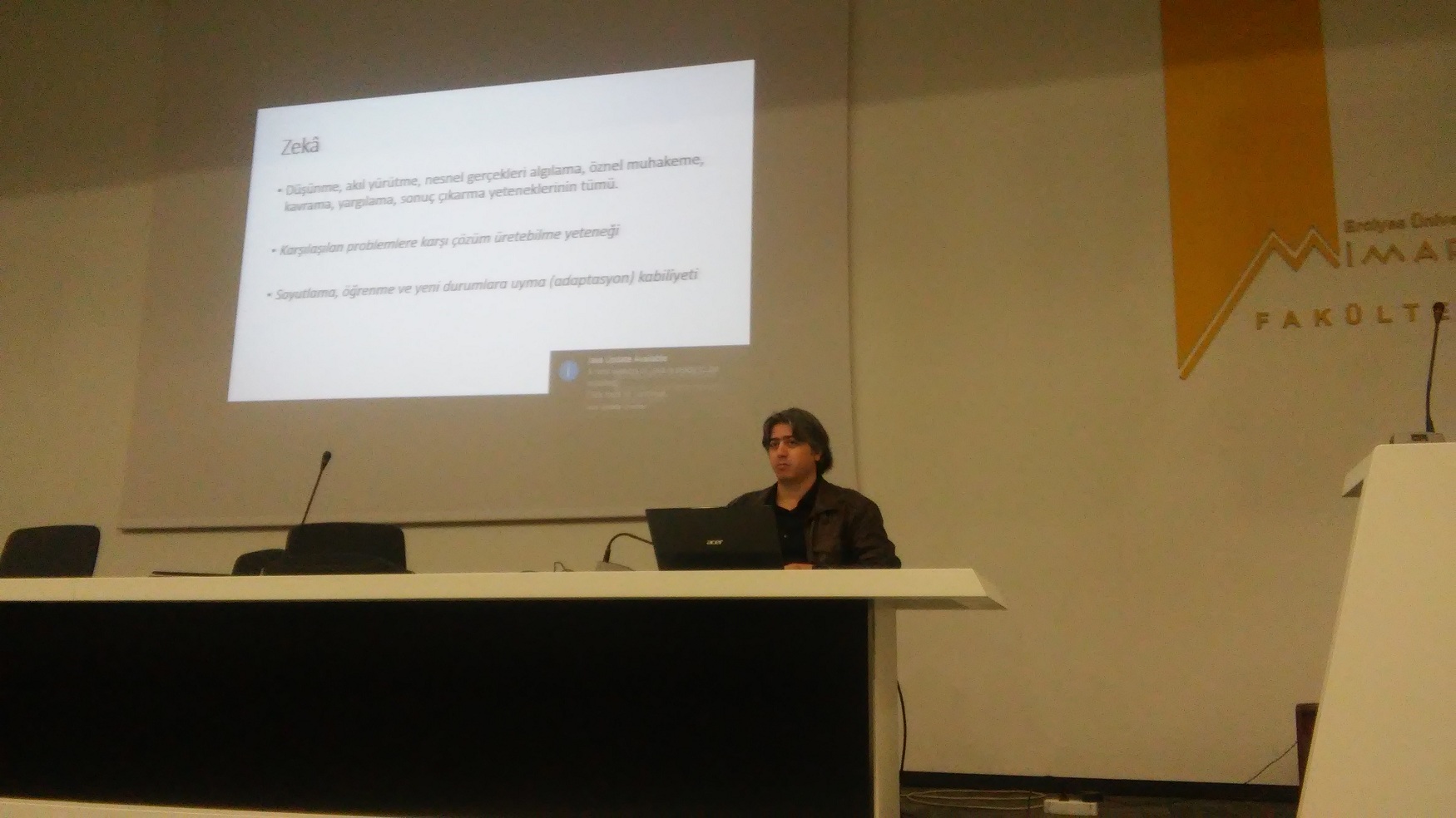 CUMA SÖYLEŞİLERİ: DOÇ. DR. ALPER BAŞTÜRK ‘’YAPAY ZEKA’’ KONULU SÖYLEŞİSİNİ GERÇEKLEŞTİRDİ.