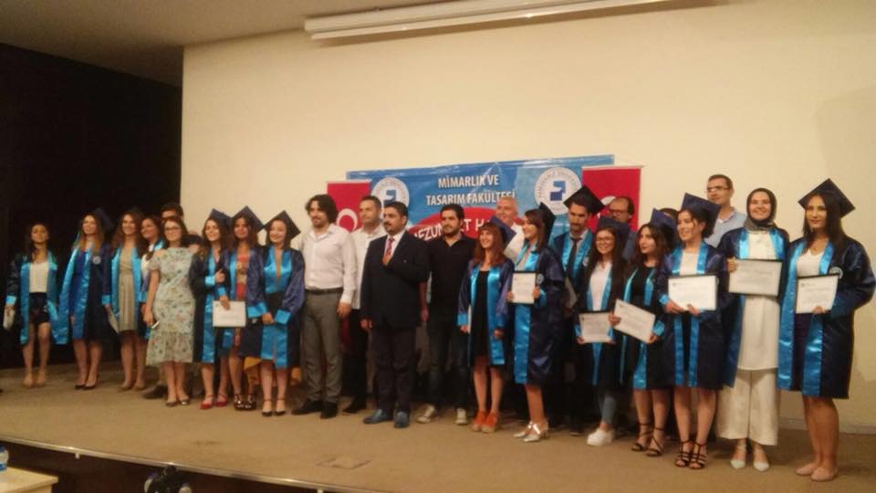 PAMUKKALE ÜNİVERSİTESİ ŞEHİR VE BÖLGE PLANLAMA BÖLÜMÜ MEZUNİYET TÖRENİNE KATILDIK