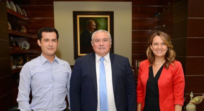 ANTALYA TİCARET VE SANAYİ ODASI BAŞKANI DAVUT ÇETİN`İ  ZİYARET ETTİK.