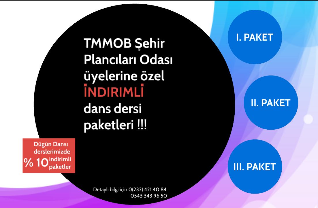 İZMİR DANCE`N SPORT DANS OKULUNDA ÜYELERİMİZE İNDİRİM!