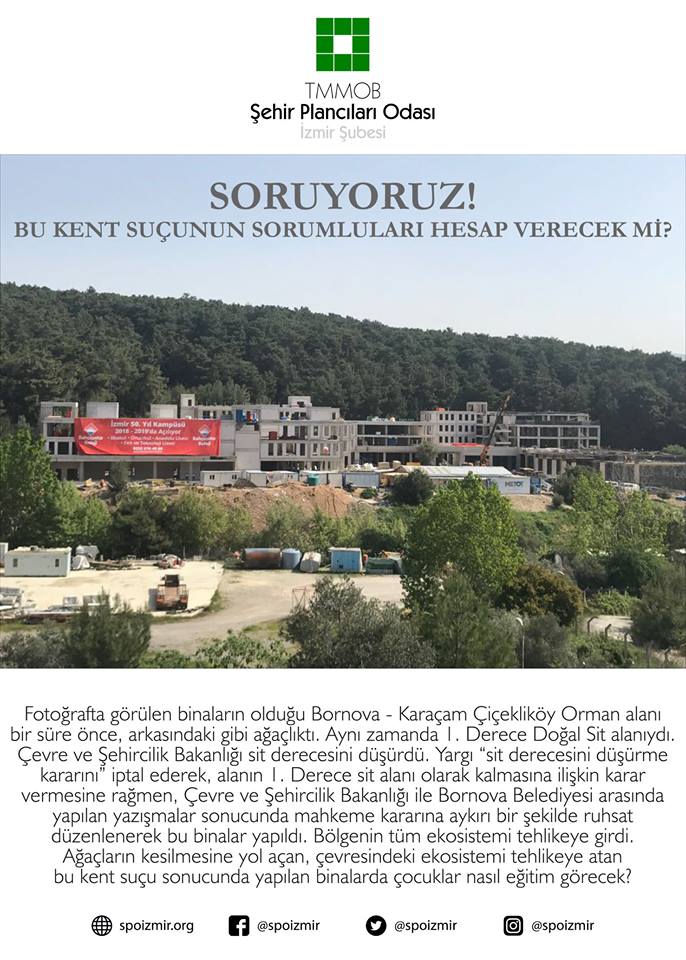 SORUYORUZ! BU KENT SUÇUNUN SORUMLULARI HESAP VERECEK Mİ?