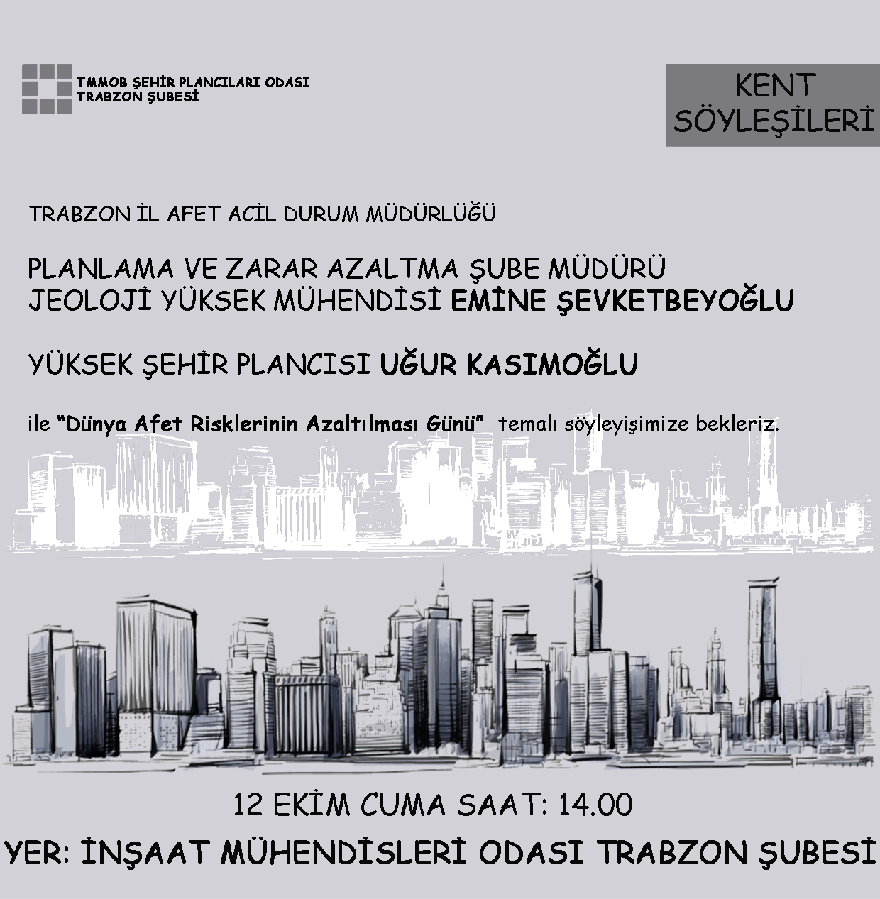 DÜNYA AFET RİSKLERİNİN AZALTILMASI GÜNÜ