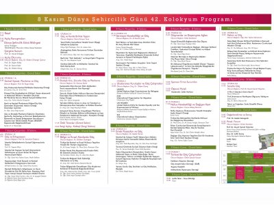 8 KASIM DŞG 42.KOLOKYUMU YER VE PROGRAMINDA DEĞİŞİKLİK YAPILMIŞTIR.