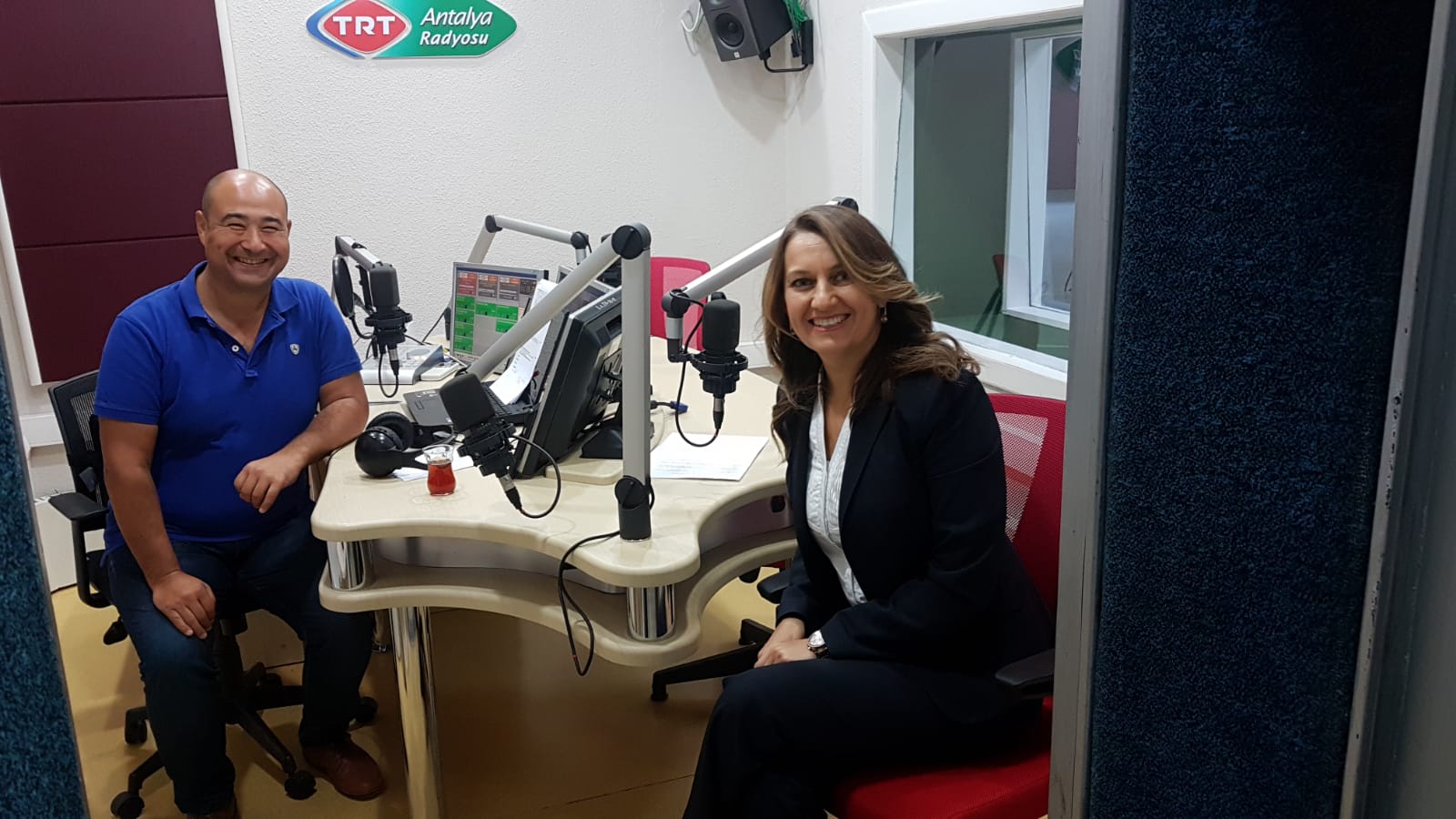 TRT ANTALYA RADYOSU PROGRAMINA CANLI YAYIN KONUĞU OLARAK KATILDIK.