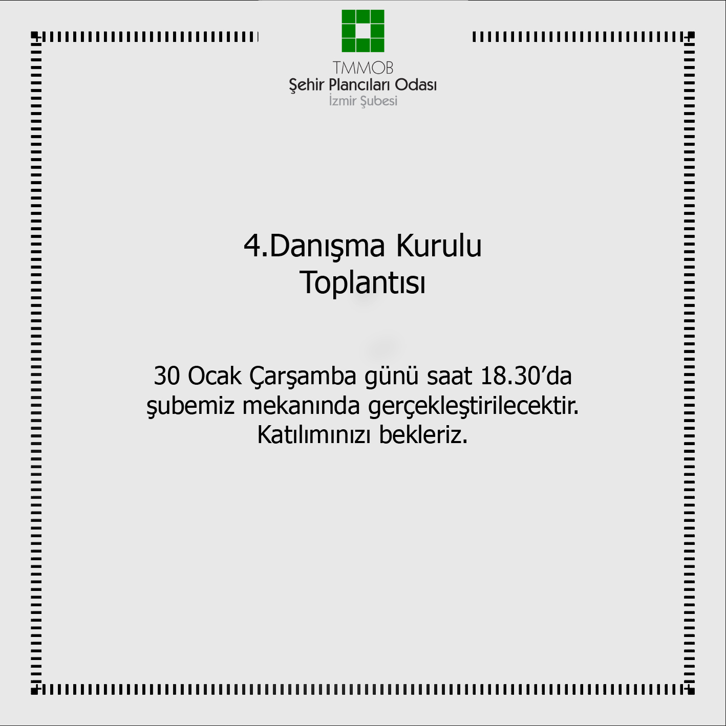 15. DÖNEM 4. DANIŞMA KURULU TOPLANTISI 