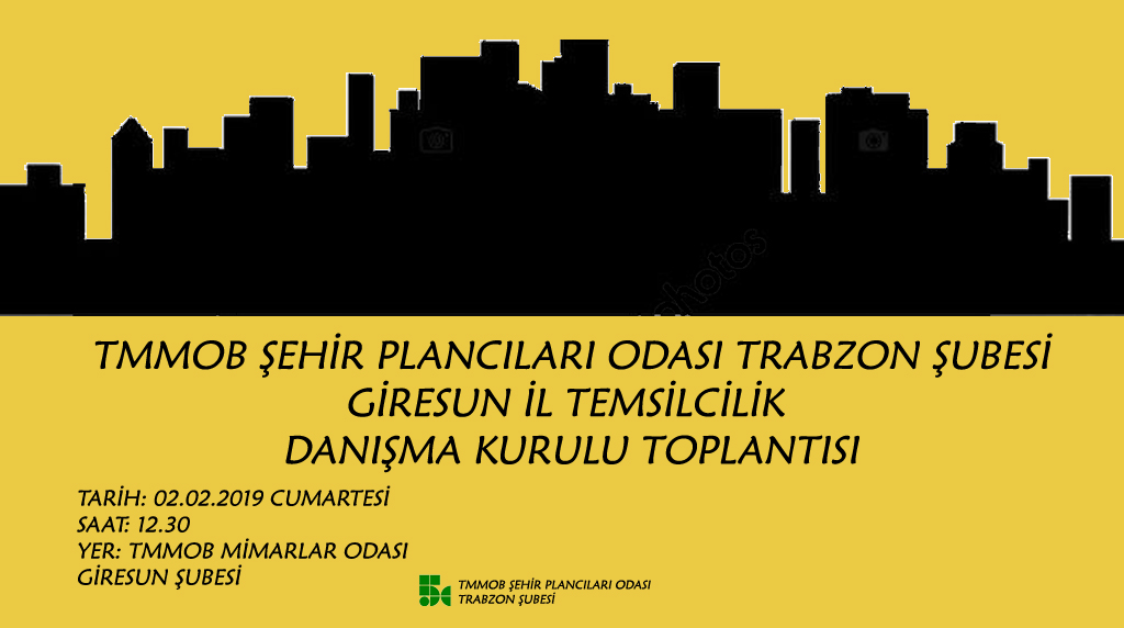 GİRESUN İL TEMSİLCİLİK DANIŞMA KURULU TOPLANTISI YAPILDI