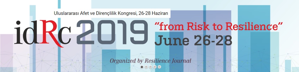 RİSKTEN DİRENÇLİLİĞE SEMPOZYUMU 26-28 HAZİRAN TARİHLERİNDE ESKİŞEHİR'DE
