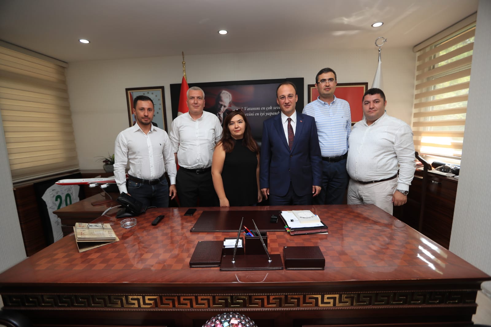 PAMUKKALE BELEDİYE BAŞKANI SN. AVNİ ÖRKİ`Yİ ZİYARET ETTİK