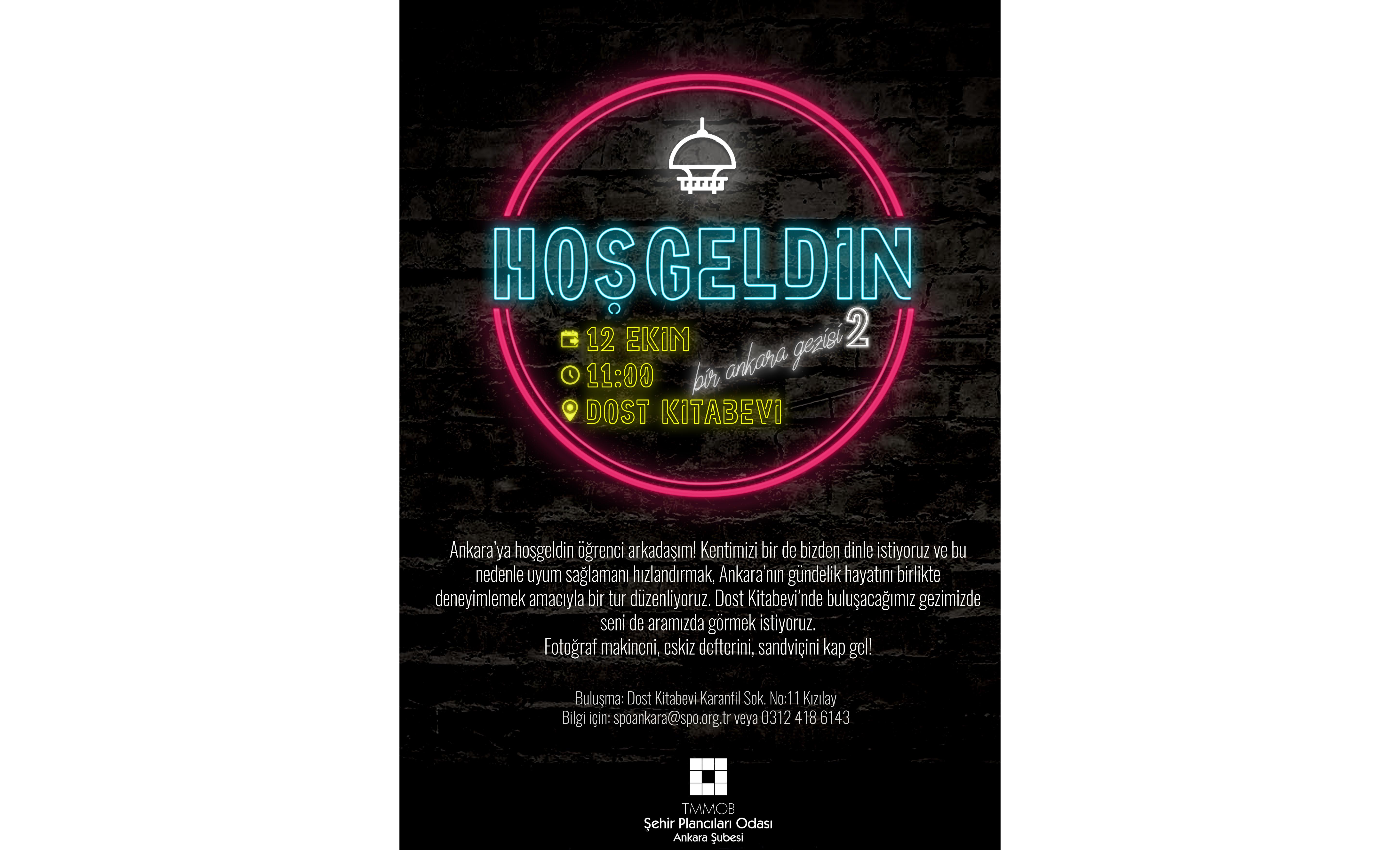 ANKARA'YA HOŞGELDİN ÖĞRENCİ ARKADAŞIM!