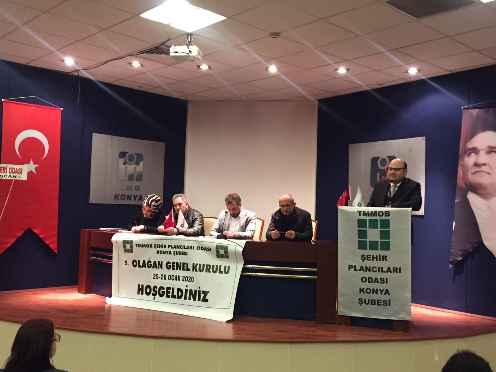 KONYA ŞUBESİ 9. OLAĞAN GENEL KURULU GERÇEKLEŞTİRİLDİ