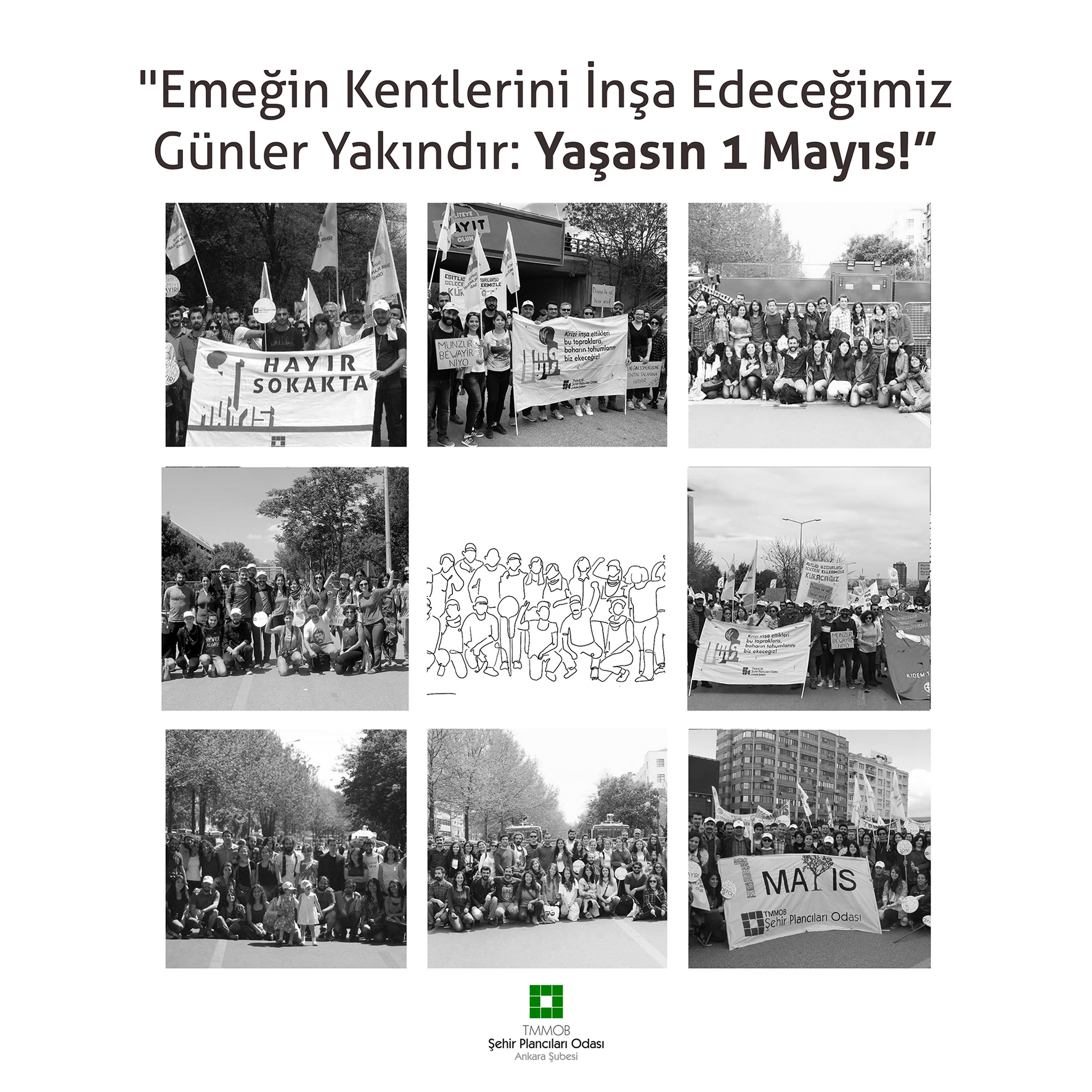 "EMEĞİN KENTLERİNİ İNŞA EDECEĞİMİZ GÜNLER YAKINDIR: YAŞASIN 1 MAYIS!"