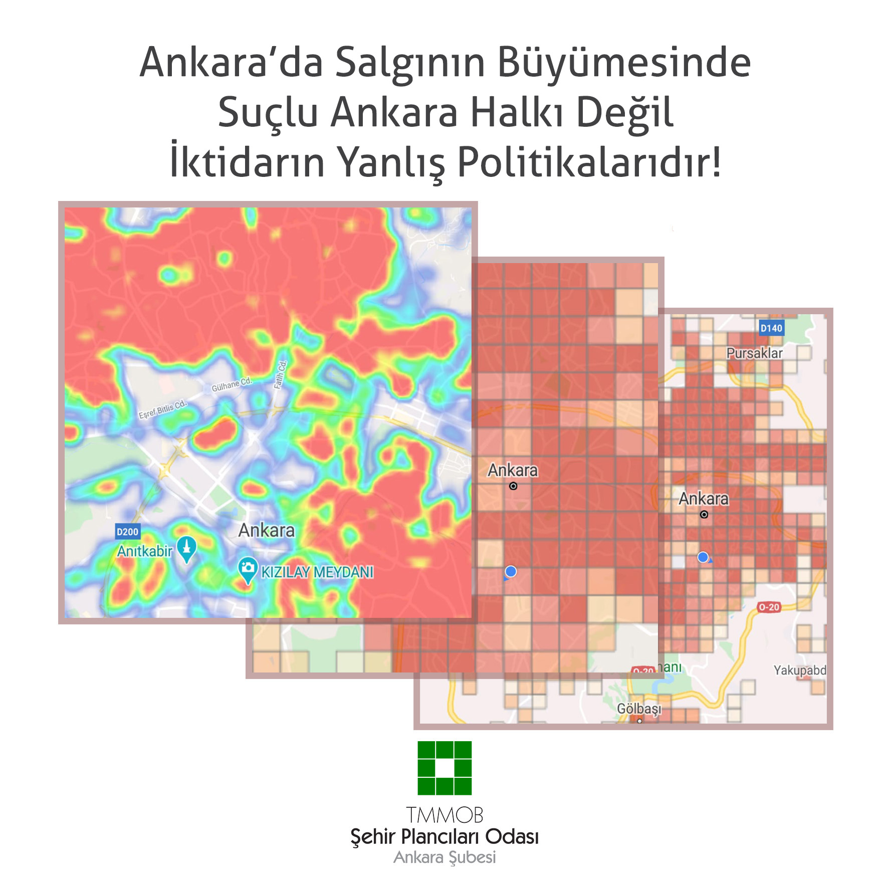 ANKARA'DA SALGININ BÜYÜMESİNDE SUÇLU ANKARA HALKI DEĞİL, İKTİDARIN YANLIŞ POLİTİKALARIDIR!