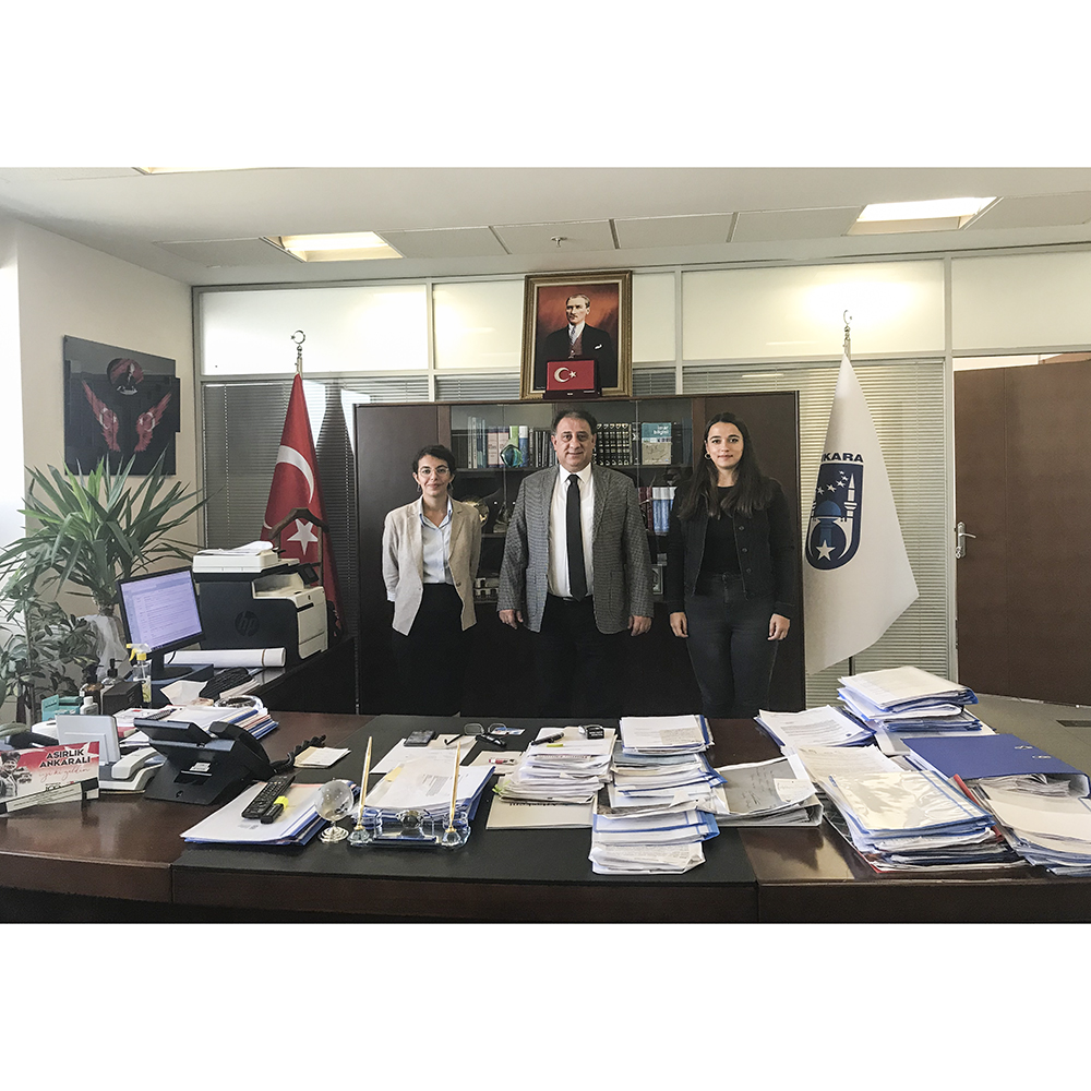 ANKARA BÜYÜKŞEHİR BELEDİYESİ İMAR VE ŞEHİRCİLİK DAİRESİ BAŞKANLIĞINI ZİYARET ETTİK 