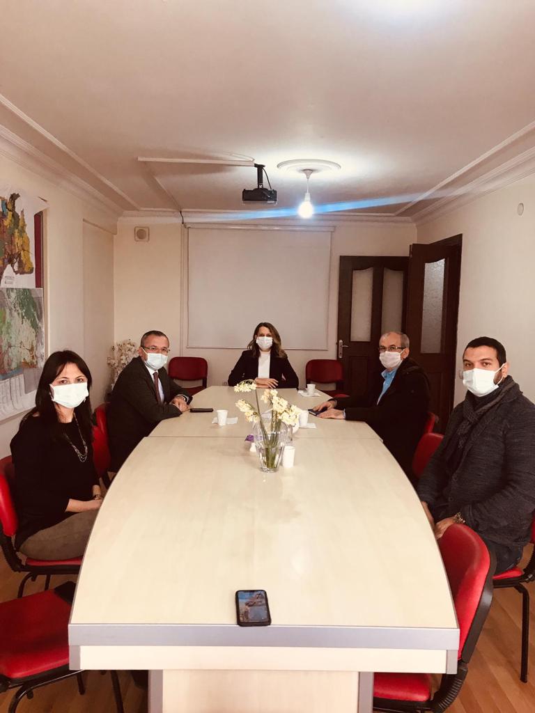 ASAT GENEL MÜDÜRÜ AV. İBRAHİM KURT VE GENEL MÜDÜR YARDIMCISI RECEP ÇALI ŞUBEMİZİ ZİYARET ETMİŞLERDİR. 