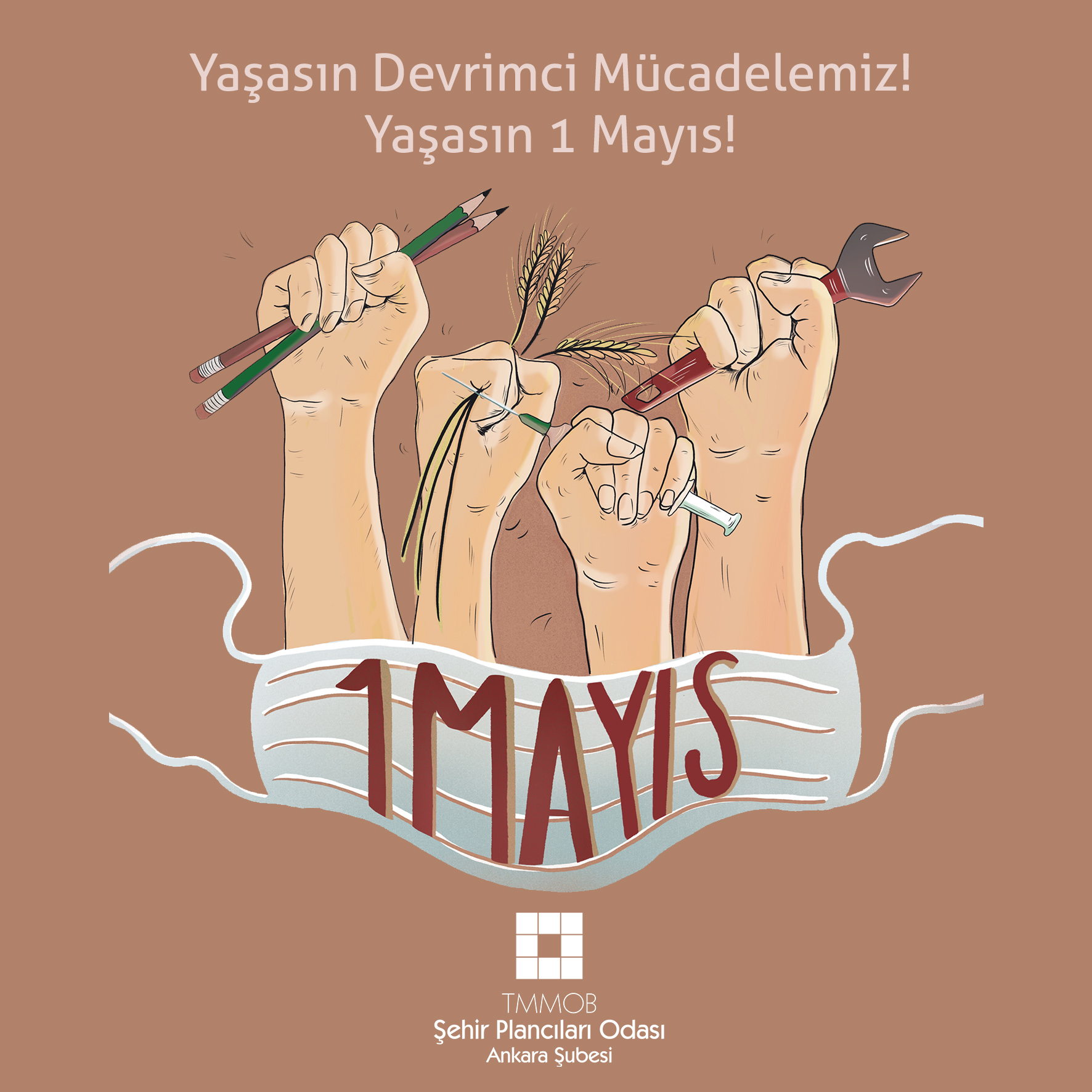 YAŞASIN DEVRİMCİ MÜCADELEMİZ! YAŞASIN 1 MAYIS!