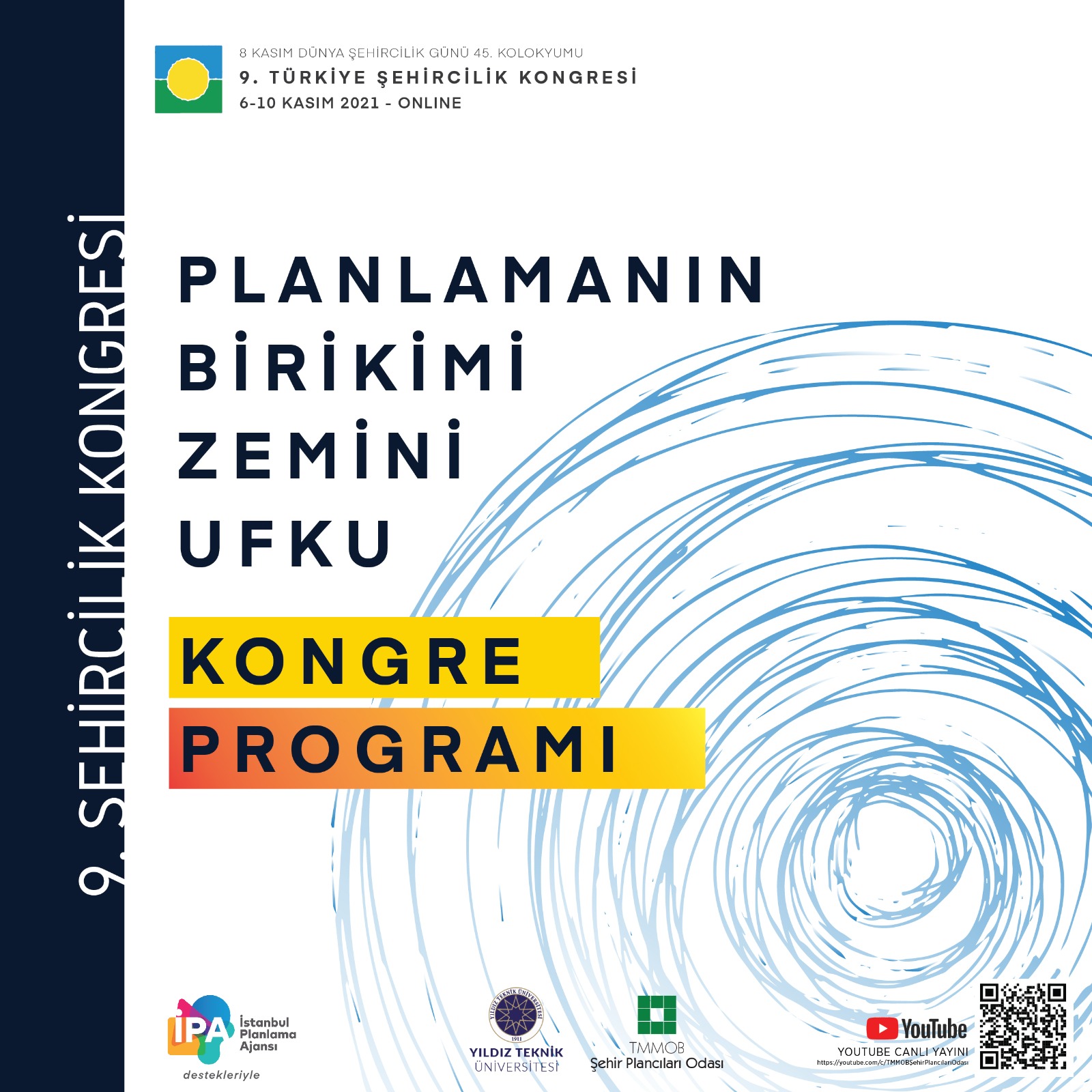 9. TÜRKİYE ŞEHİRCİLİK KONGRESİ PROGRAMI YAYINLANDI!