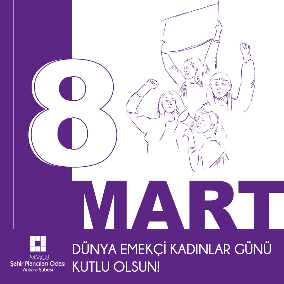 DÜNYA EMEKÇİ KADINLAR GÜNÜ KUTLU OLSUN!