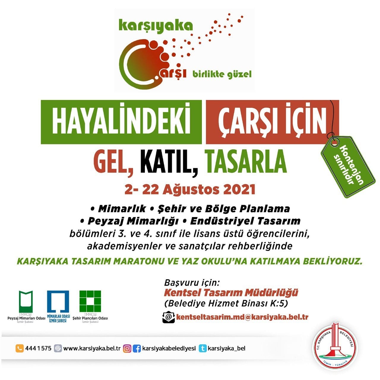HAYALİNDEKİ ÇARŞI İÇİN GEL, KATIL, TASARLA