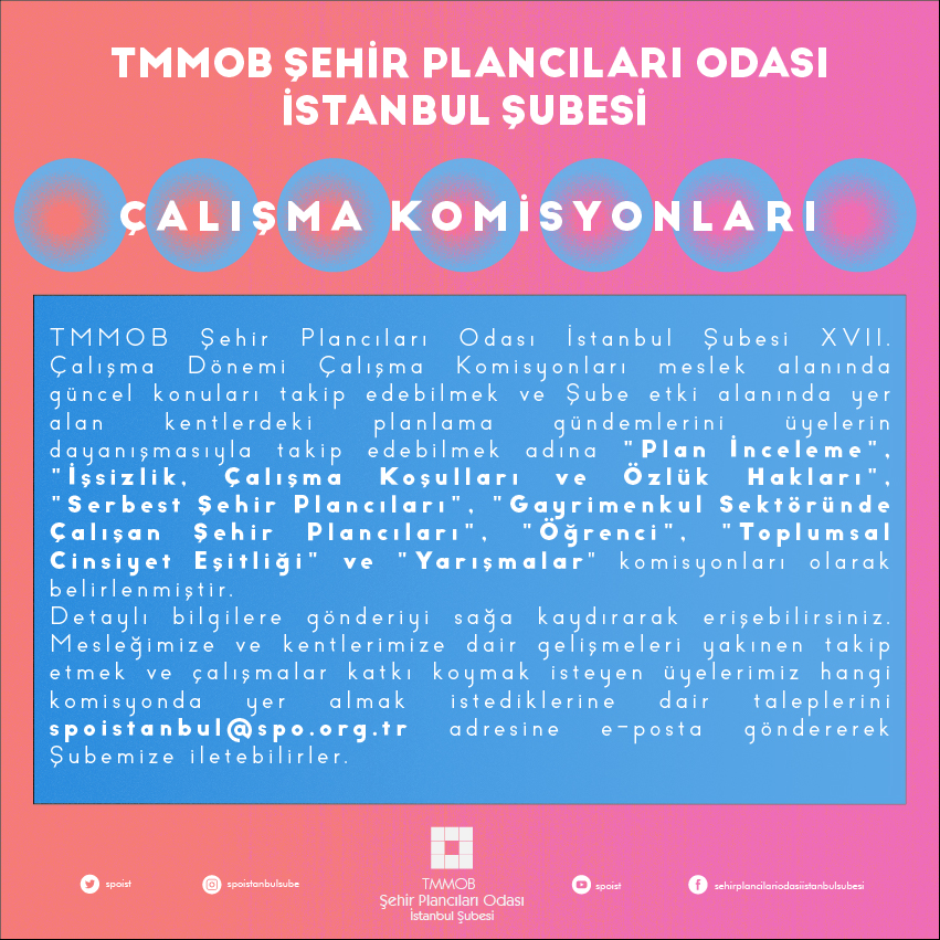 XVII. DÖNEM ŞUBE ÇALIŞMA KOMİSYONLARINA DAVET