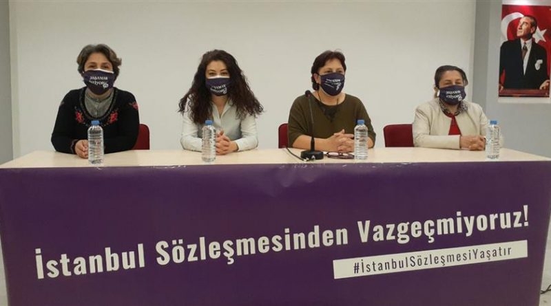 YAŞAMDAN,  İSTANBUL SÖZLEŞMESİ'NDEN VAZGEÇMİYORUZ!