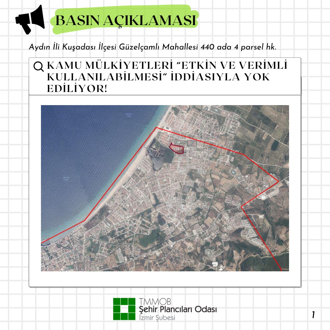 KAMU MÜLKİYETLERİ "ETKİN VE VERİMLİ KULLANILABİLMESİ" İDDİASIYLA YOK EDİLİYOR!