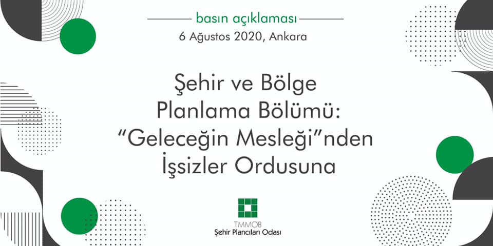 ŞEHİR VE BÖLGE PLANLAMA BÖLÜMÜ: "GELECEĞİN MESLEĞİ"NDEN İŞSİZLER ORDUSUNA