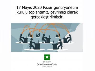 16.DÖNEM 17.05.2020 TARİHLİ YÖNETİM KURULU TOPLANTI TUTANAĞI