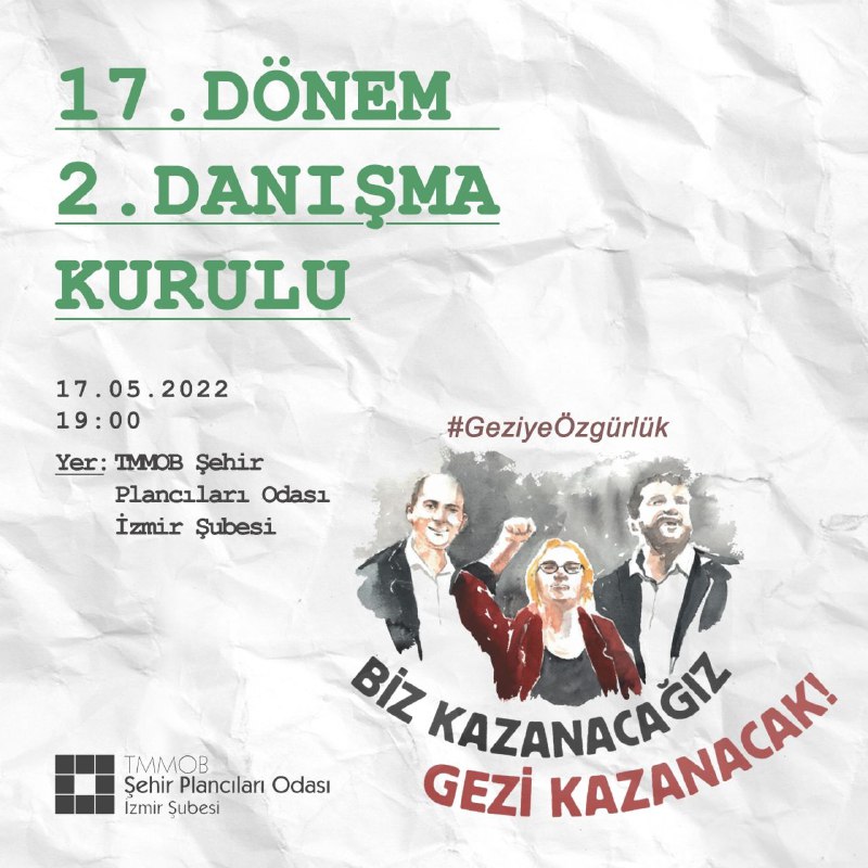 17. DÖNEM 2. DANIŞMA KURULU TOPLANTI ÇAĞRISI
