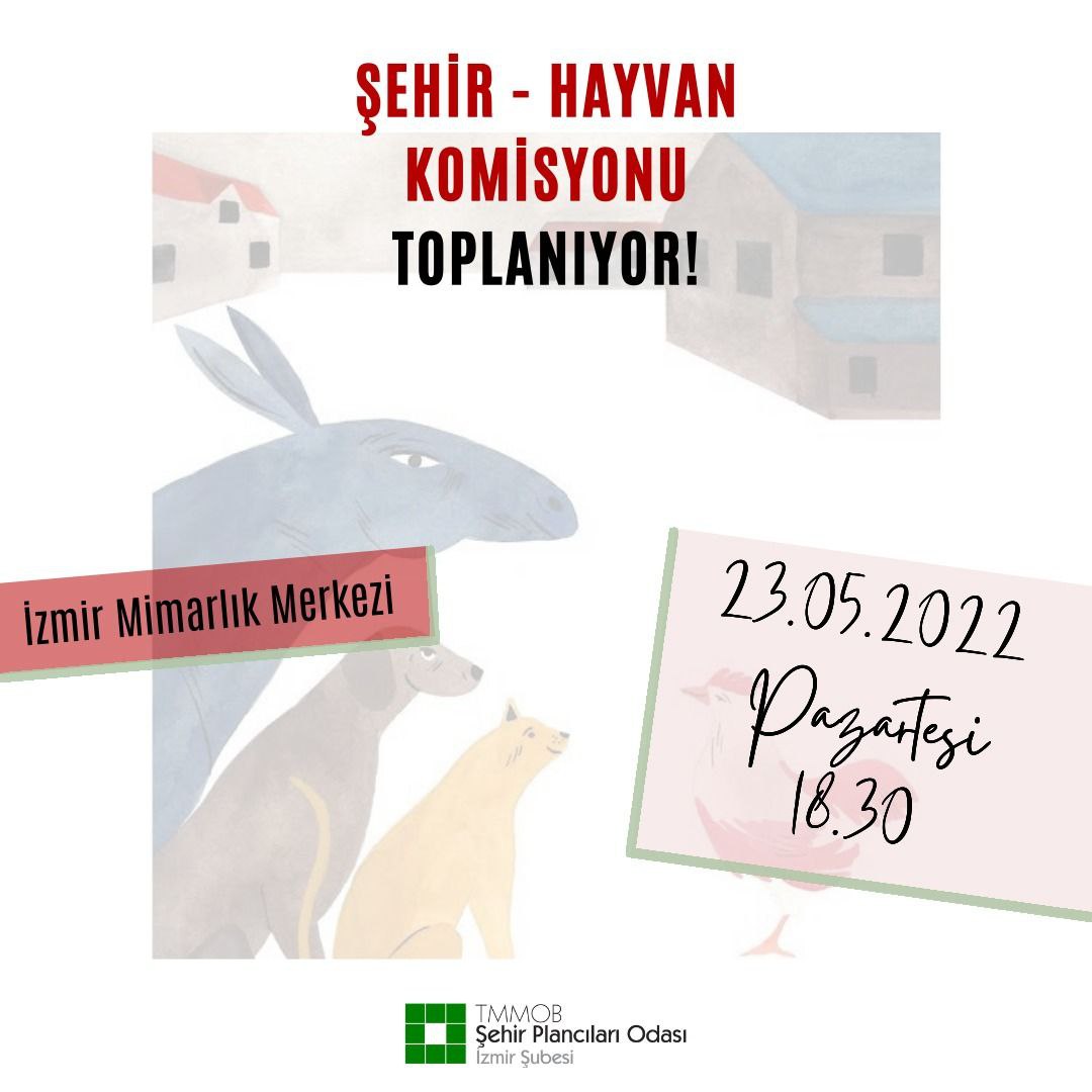 ŞEHİR VE HAYVAN KOMİSYONU TOPLANIYOR!