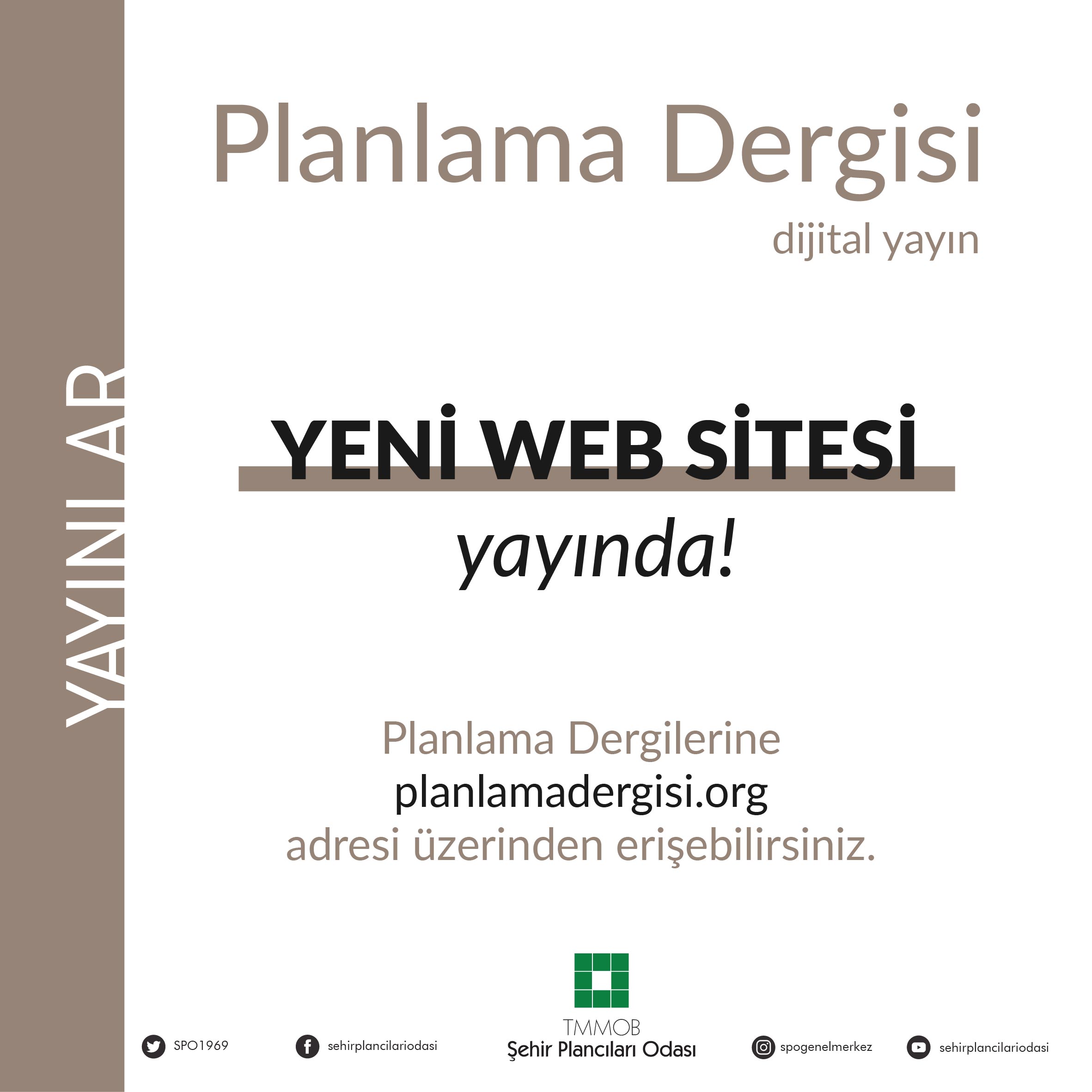 PLANLAMA DERGİSİ YENİ WEB SİTESİ YAYINDA!