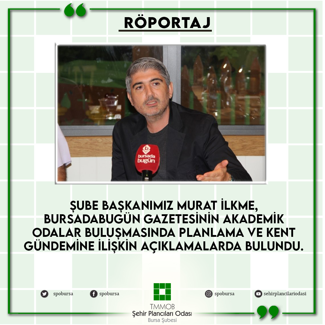 PLANLAMA VE KENT GÜNDEMİ RÖPORTAJI