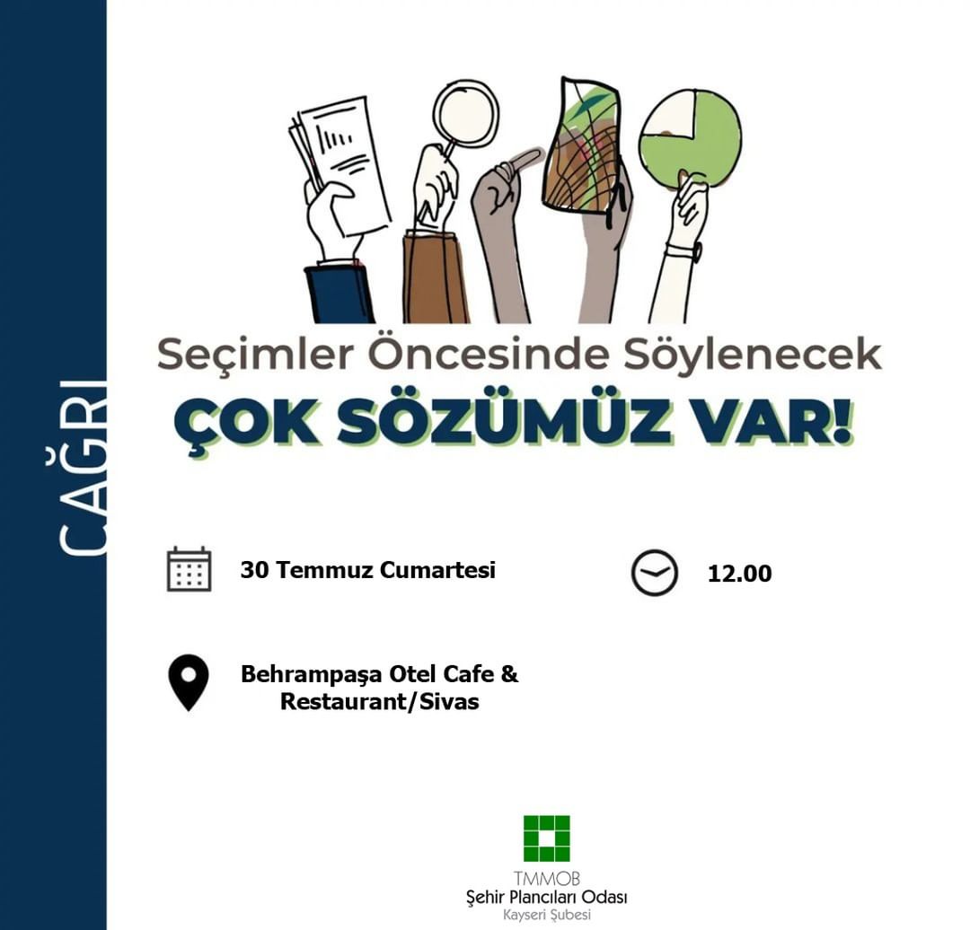 SEÇİMLER ÖNCESİNDE SÖYLEYECEK ÇOK SÖZÜMÜZ VAR!