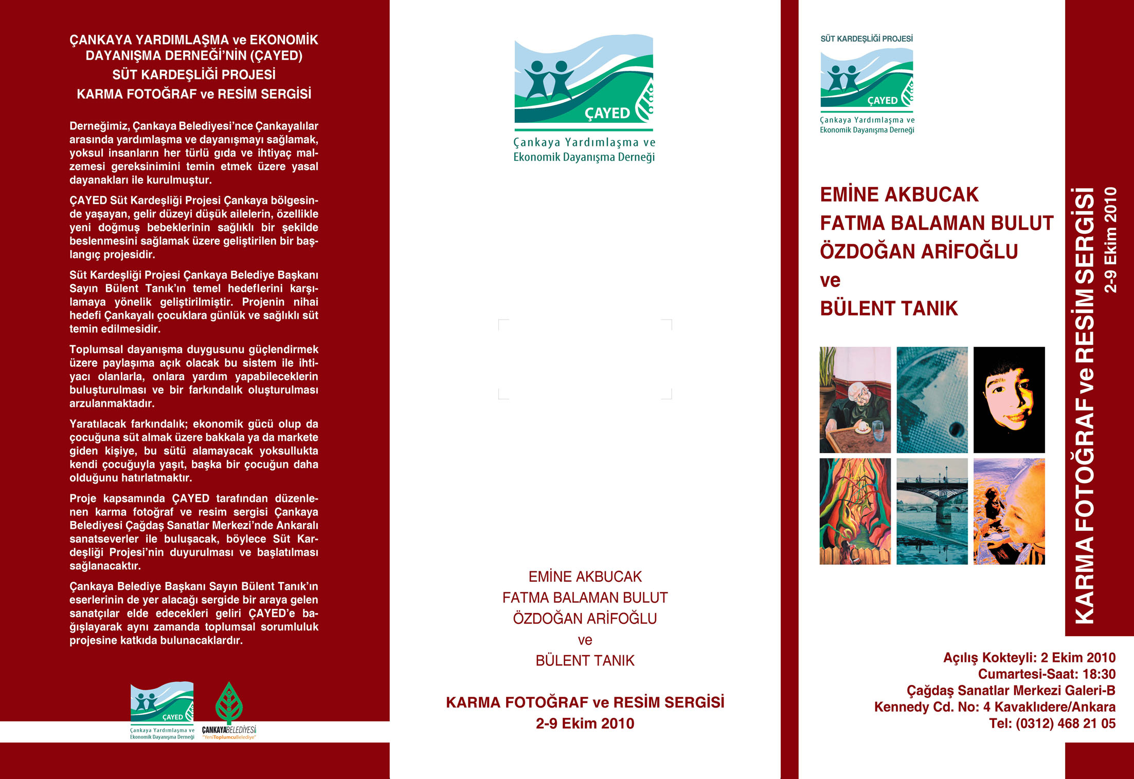 ÇAYED'İN "SÜT KARDEŞLİĞİ PROJESİ" KAPSAMINDA DÜZENLEDİĞİ KARMA FOTOĞRAF VE RESİM SERGİSİ SANATSEVERLERLE BULUŞUYOR