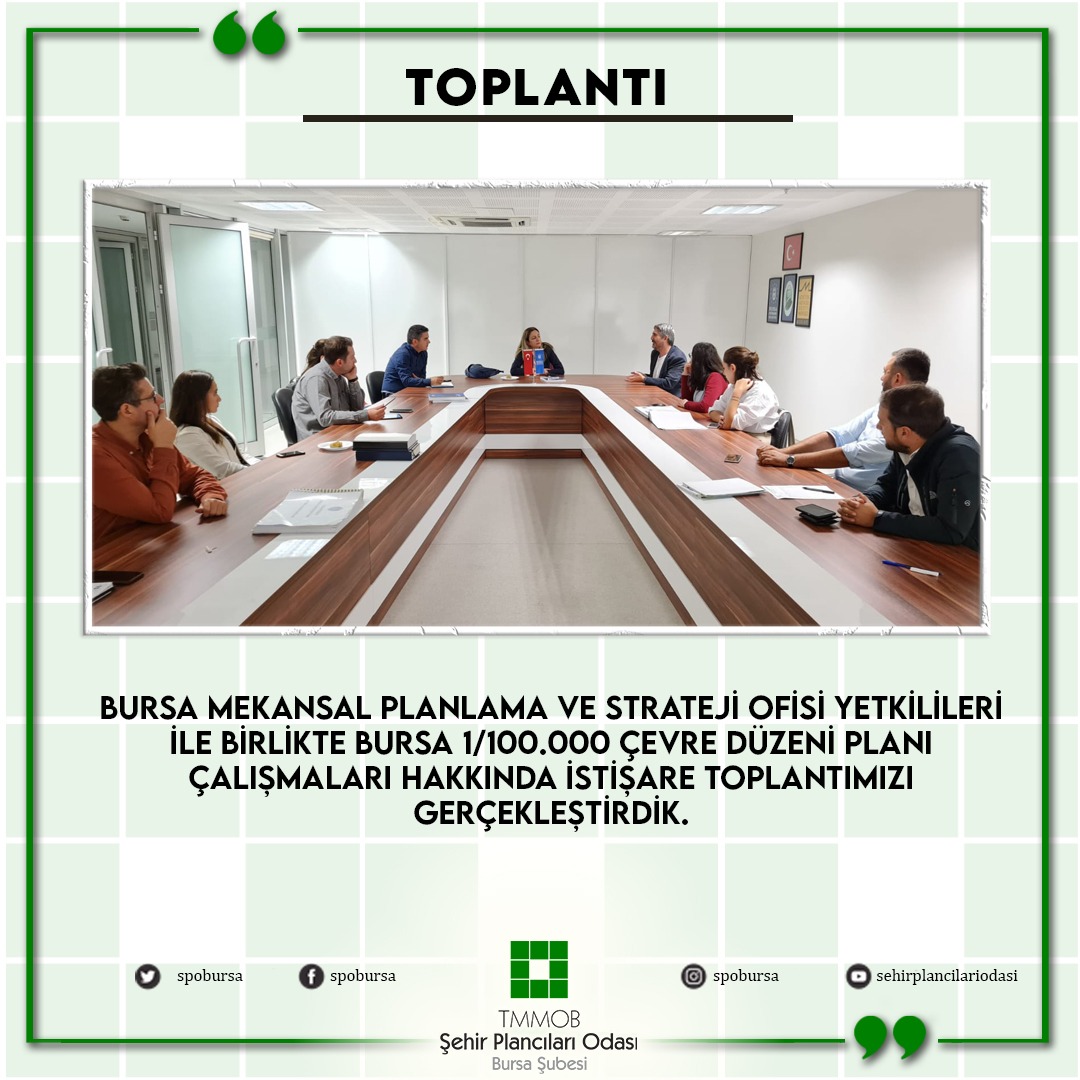 1/100.000 ÇEVRE DÜZENİ PLANI ÇALIŞMALARI