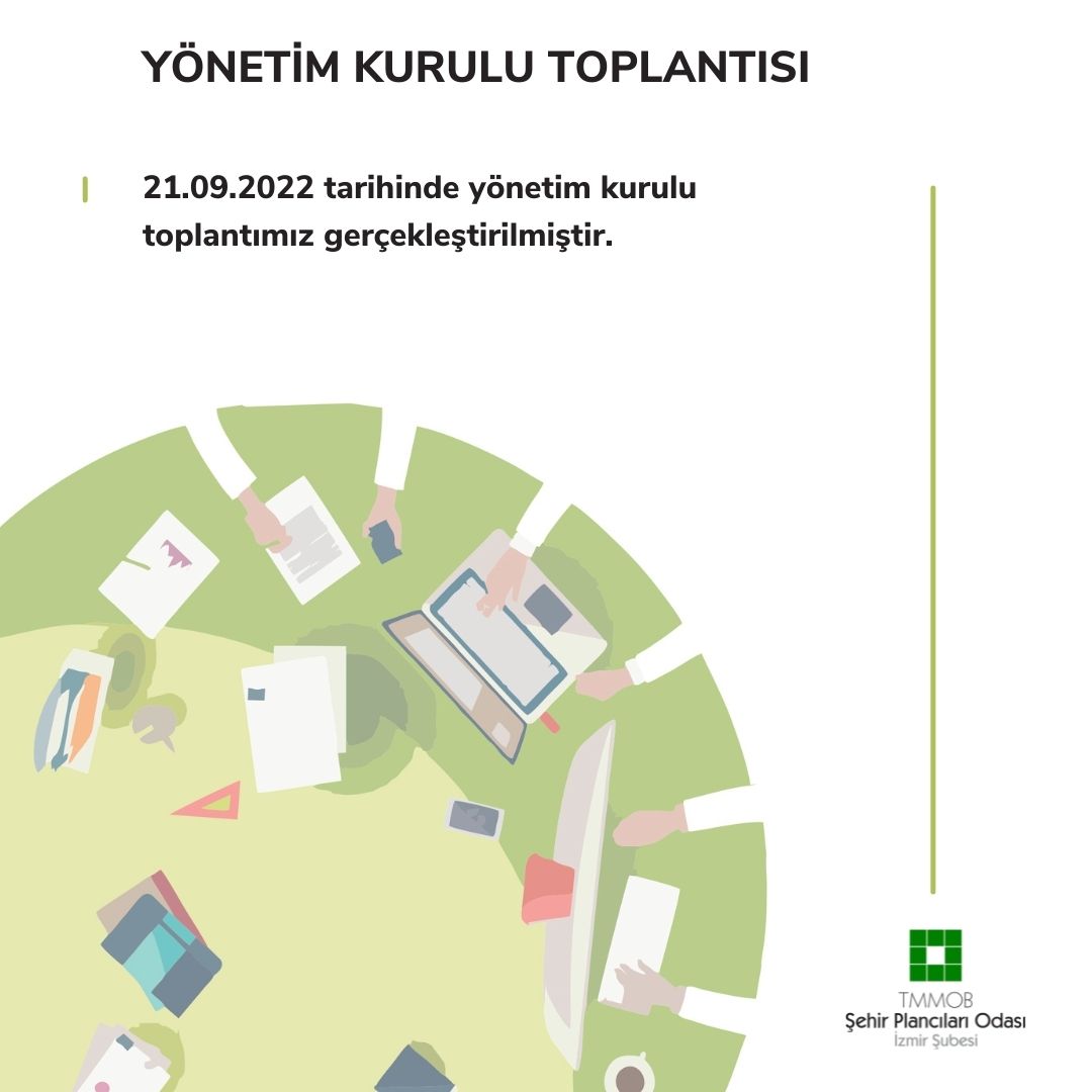 17.DÖNEM 21.09.2022 TARİHLİ YÖNETİM KURULU TOPLANTI TUTANAĞI