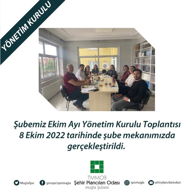 EKİM AYI YÖNETİM KURULU