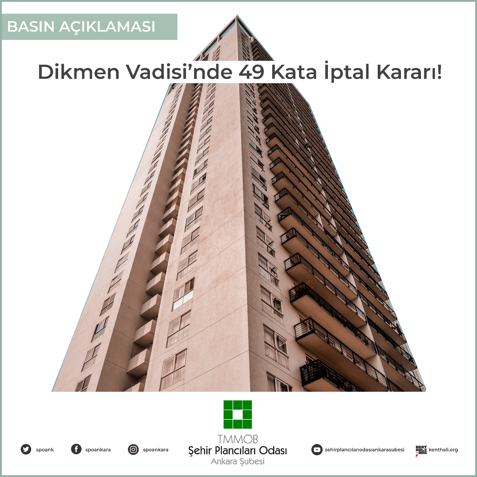 DİKMEN VADİSİ'NDE 49 KATA İPTAL KARARI!