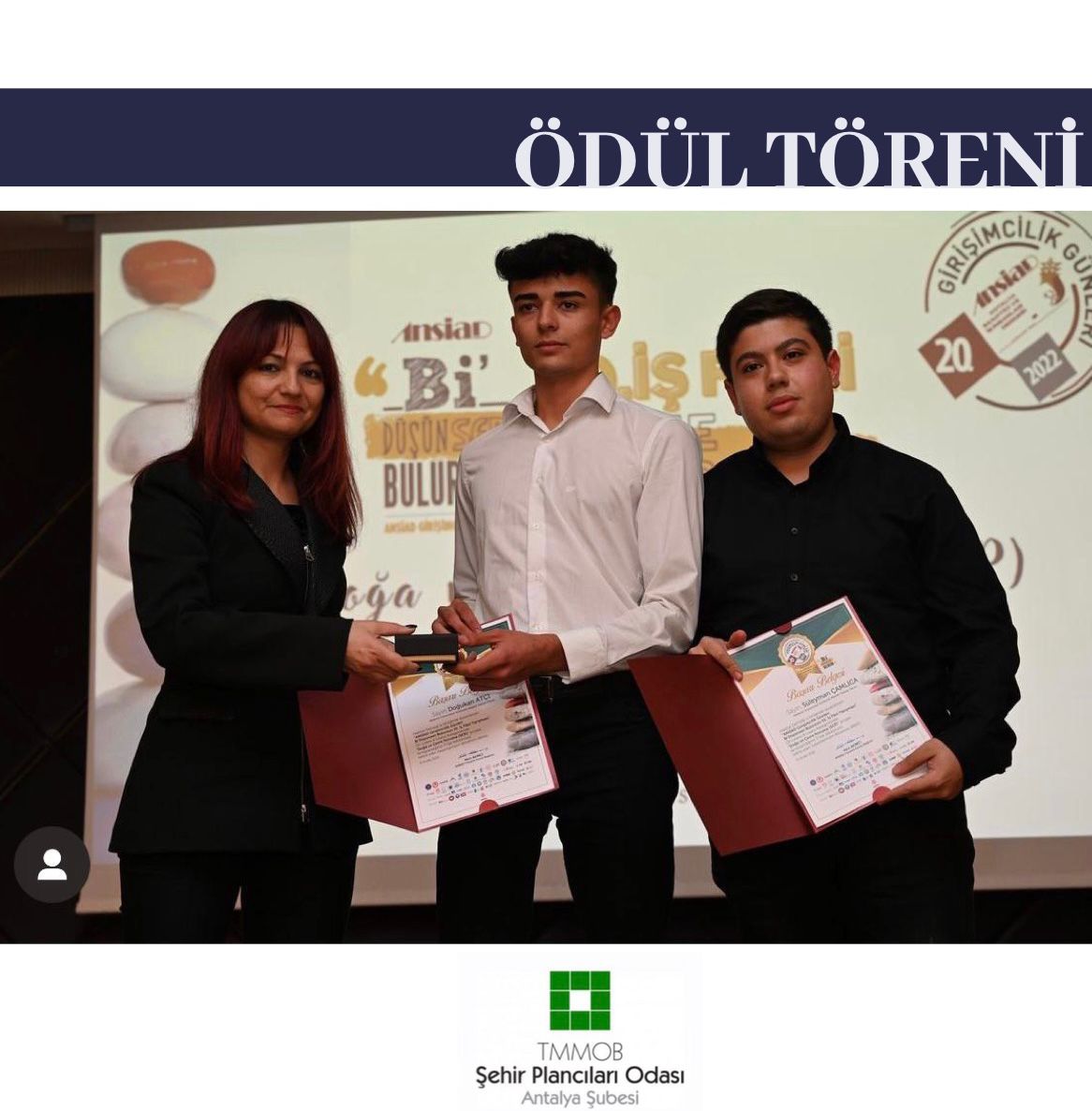 ANSİAD "Bİ DÜŞÜNSEN BULURSUN" ETKİNLİĞİNE KATILDIK