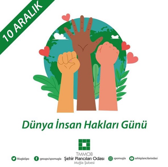 10 ARALIK DÜNYA İNSAN HAKLARI GÜNÜ KUTLU OLSUN!